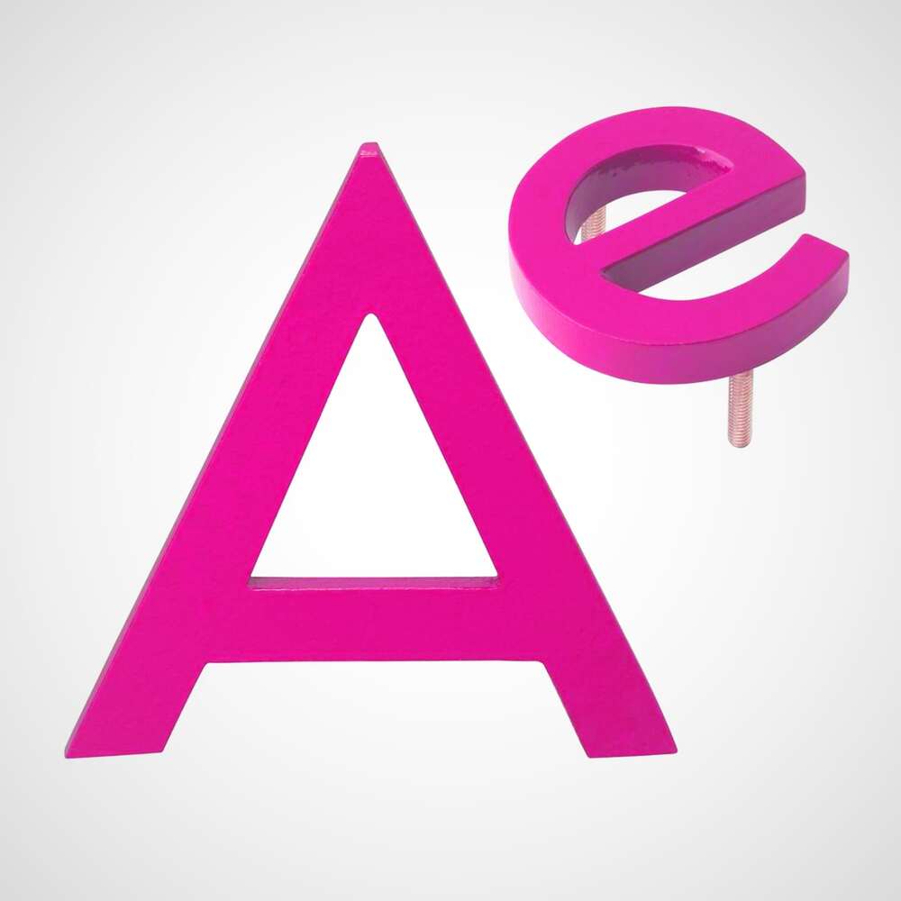 Dimensional Letters (Pins)